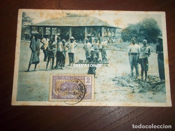 Cartes Postales: AFRICA OCCIDENTAL CONGO FRANCES, BRABAN.BRAZZAVILLE.CIRCULADA A JAPON.A&Ntilde;OS 30
