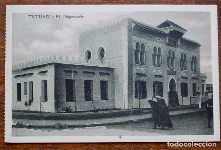 Postales: TETUAN- EL DISPENSARIO - SIN CIRCULAR.