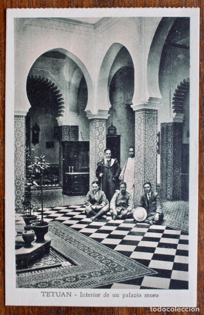 Cartes Postales: TETUAN-INTERIOR DE UN PALACIO MORO - SIN CIRCULAR