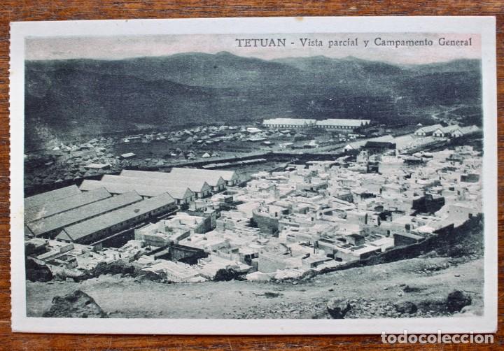 Cartes Postales: TETUAN - VISITA PARCIAL Y CAMPAMENTO GENERAL- SIN CIRCULAR