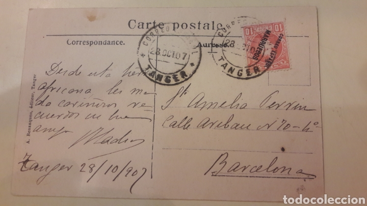 Postales: 1907 T&aacute;nger Benzaquien editor - Foto 2