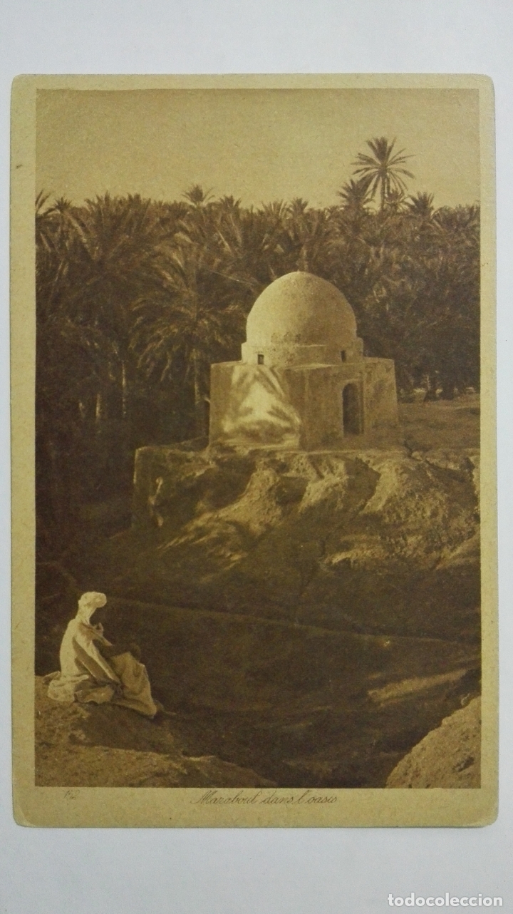 Postais: ANTIGUA POSTAL,  MARABOUT DANS L'OASIS, N&ordm; 152, EDITOR L & L