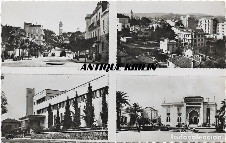 Postais: ARGELIA .- EL BI-AR .- EN HAUT A GAUCHE L'ESGLISE DU MONT CARMEL .- EDITION JOMONE N&ordm; 1