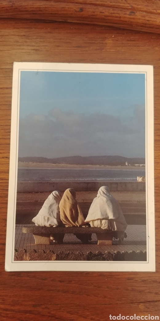 Cartes Postales: Pistal Marruecos Essaouira Femmes en haik circulada