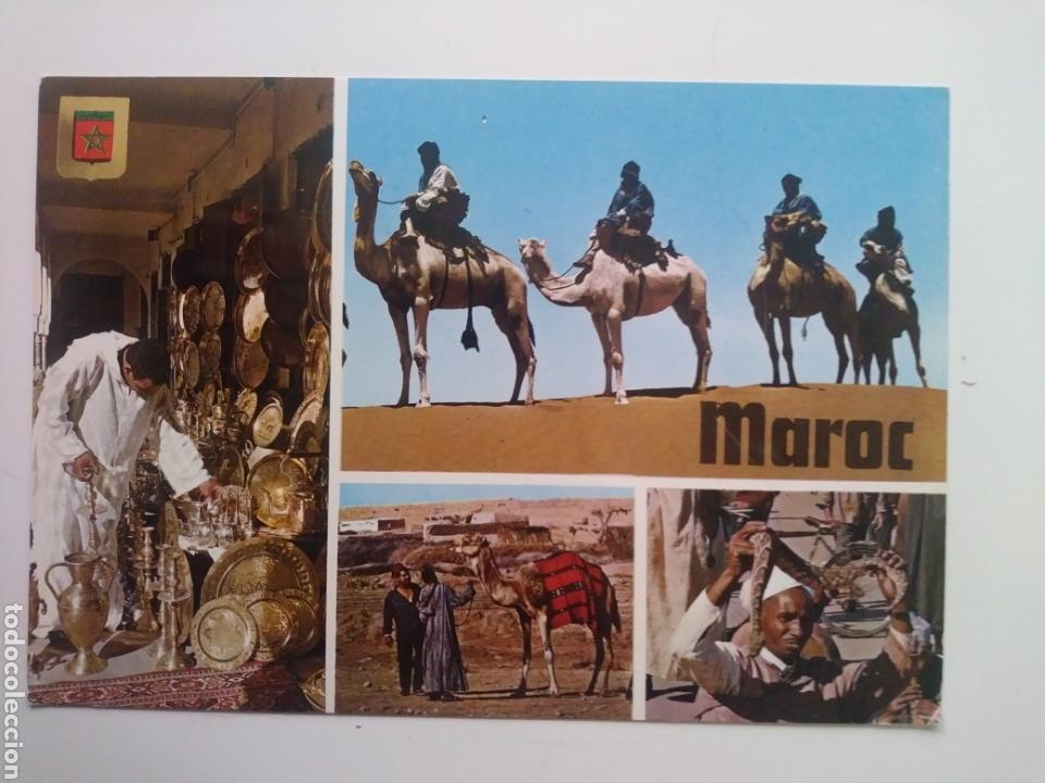 Cartes Postales: Marruecos: t&iacute;pico.circulada.1973