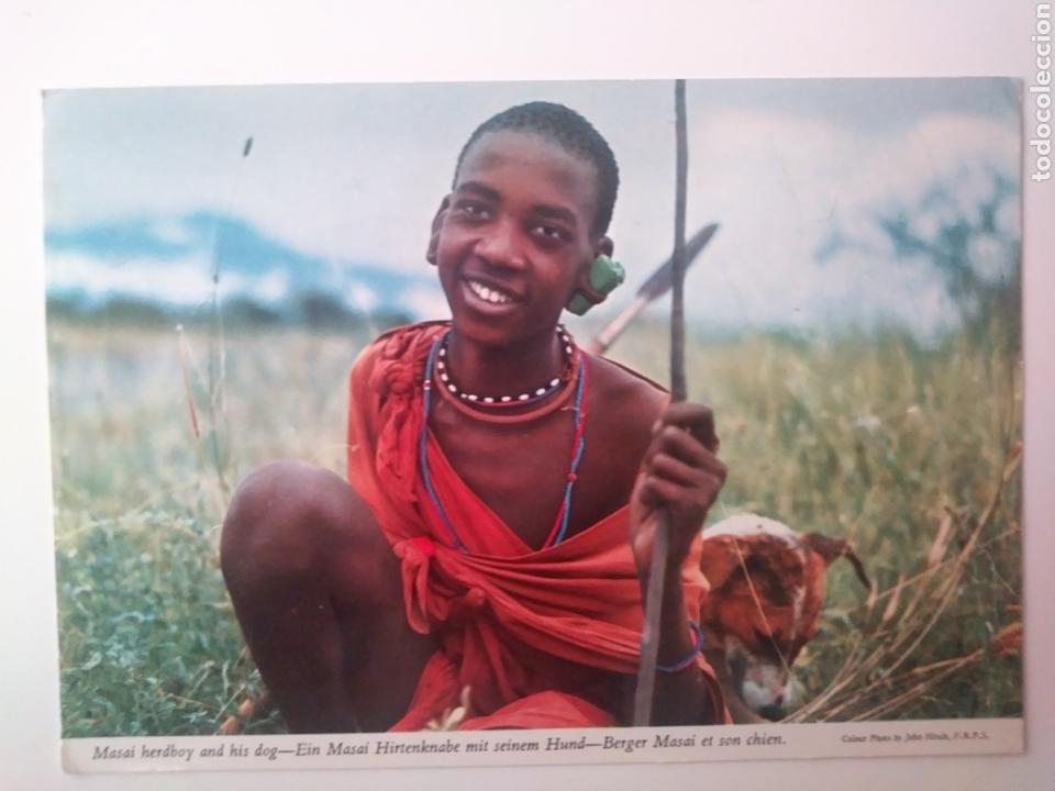 Postales: Kenia: masai.circulada - Foto 1