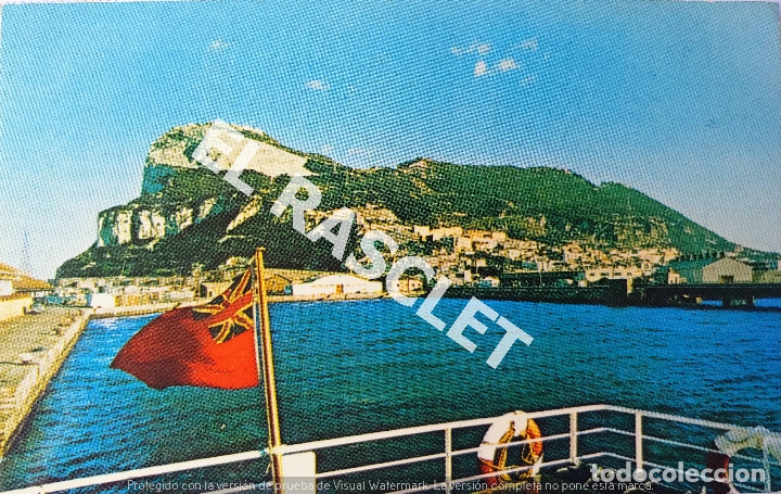 Postales: ANTIGUA POSTAL DE GIBRALTAR  -  CIRCULADA - Foto 1