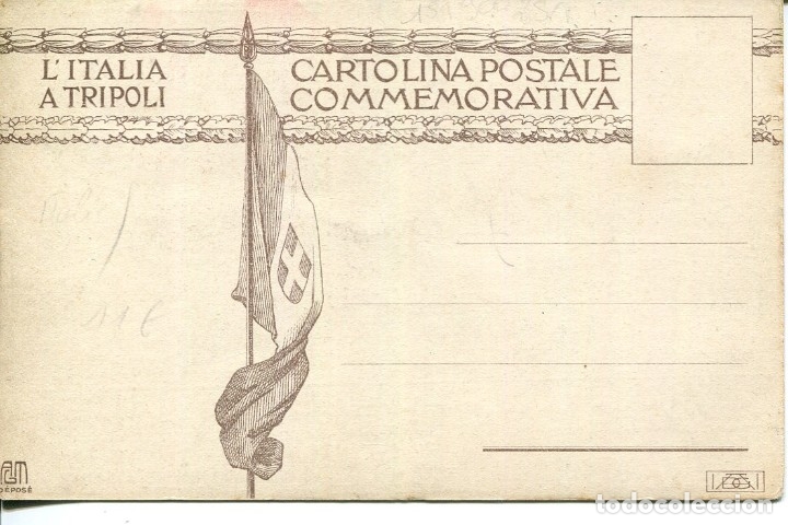 Postales: LA ITALIA A TRIPOLI- - Foto 2