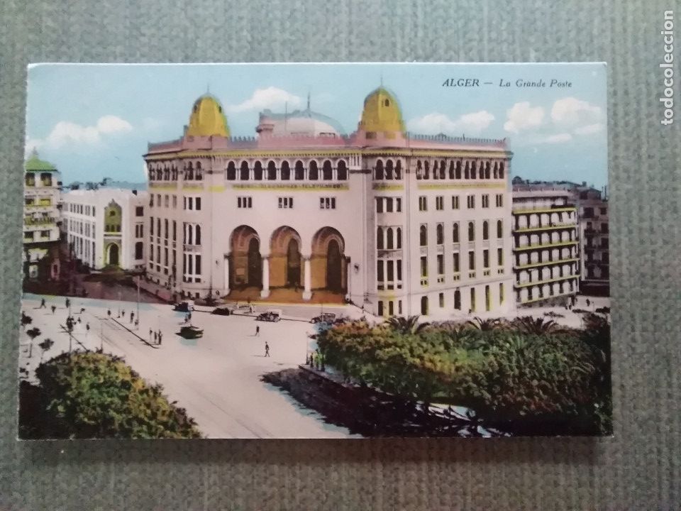 Postales: POSTAL ALGER - LA GRANDE POSTE - Foto 1