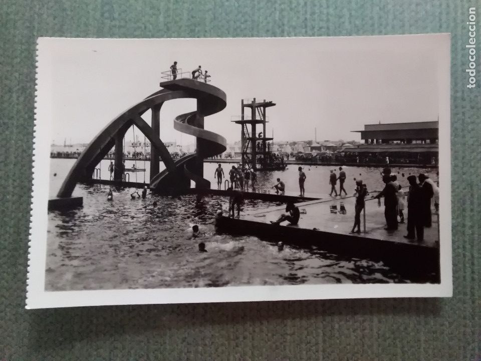 Cartoline: POSTAL CASABLANCA- PISCINE MUNICIPALE