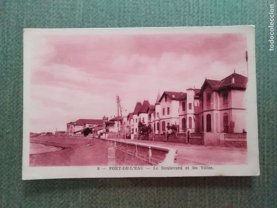 Cartoline: POSTAL FORT DE L'EAU- LE BOULEVART ET LES VILLES