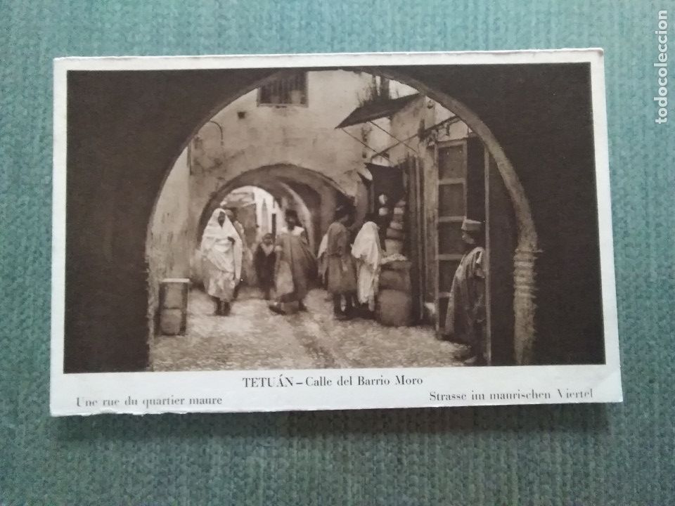 Postales: POSTAL TETUAN - CALLE DEL BARRIO MORO