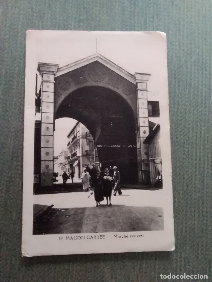 Postales: POSTAL MAISON CARREE - MARCHE COUVERT - Foto 1