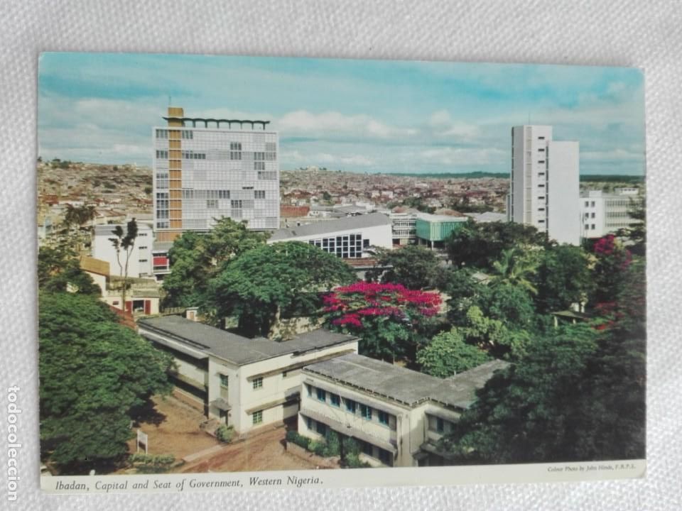 Postais: 889 POSTAL ESCRITA 1972 - NIGERIA - JOHN HINDE 2NG 20 - IBADAN