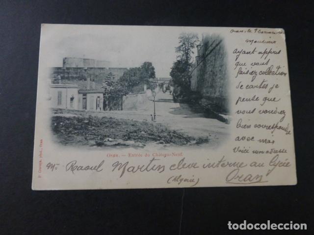 Postales: ORAN ARGEL ENTRADA DEL CASTILLO NUEVO - Foto 1