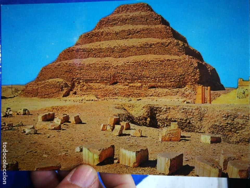 Postcards: Postal Egipto Dallara King Zose'r step Pyramid