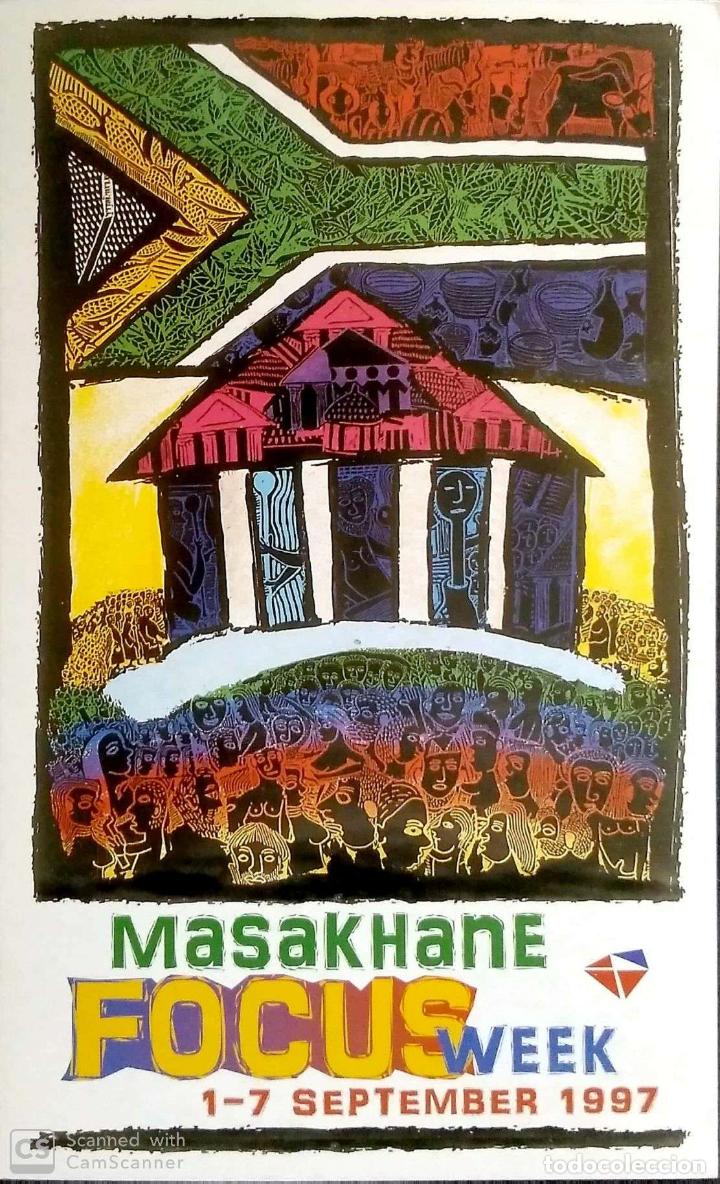 Postcards: Masakhane Focus Week. Postal Correo Rep. Sudafricana. Nueva