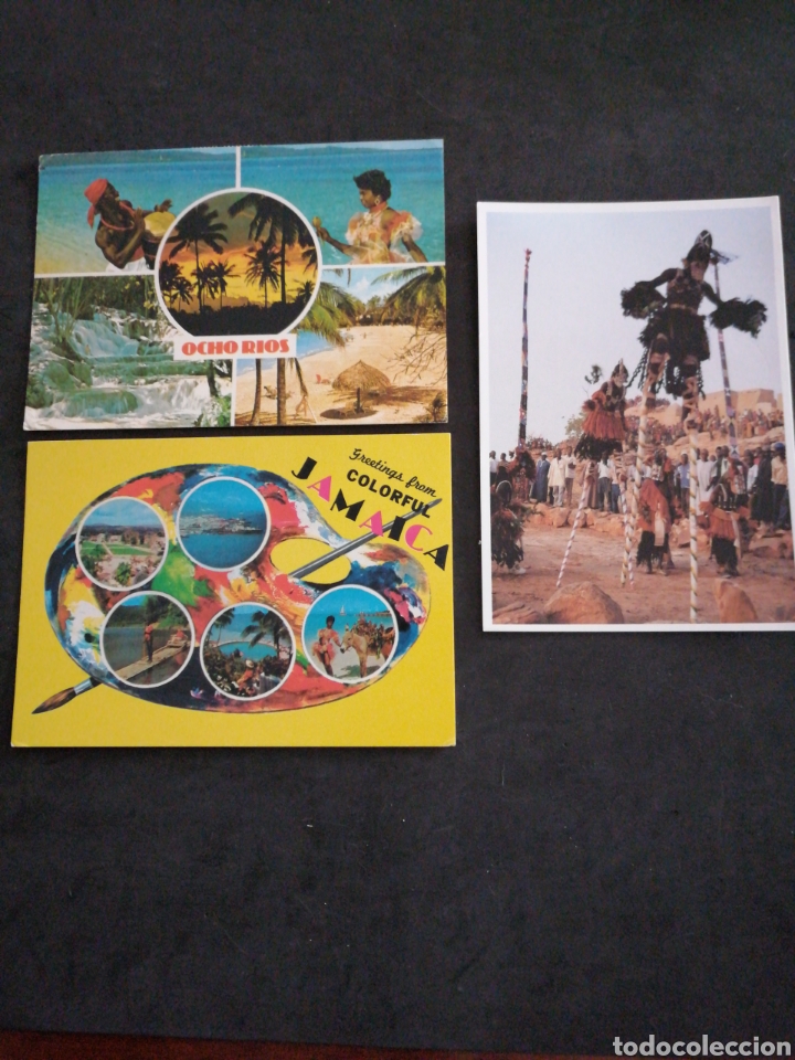 Postales: MALI, LOTE DE 3 POSTALES - Foto 1