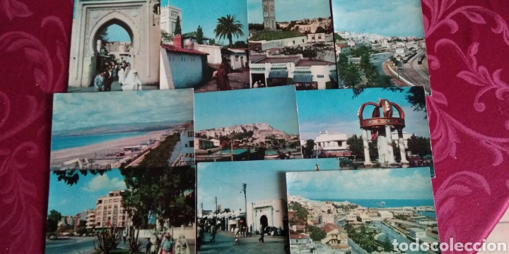 Postales: TANGER .- 10 POSTALES EDICIONES E. P. ROSETTE / FRANQUEADAS - Foto 1