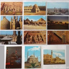 Postales: 12 POSTALES DE EGIPTO, NUEVE SIN ESCRIBIR. Lote 402315459