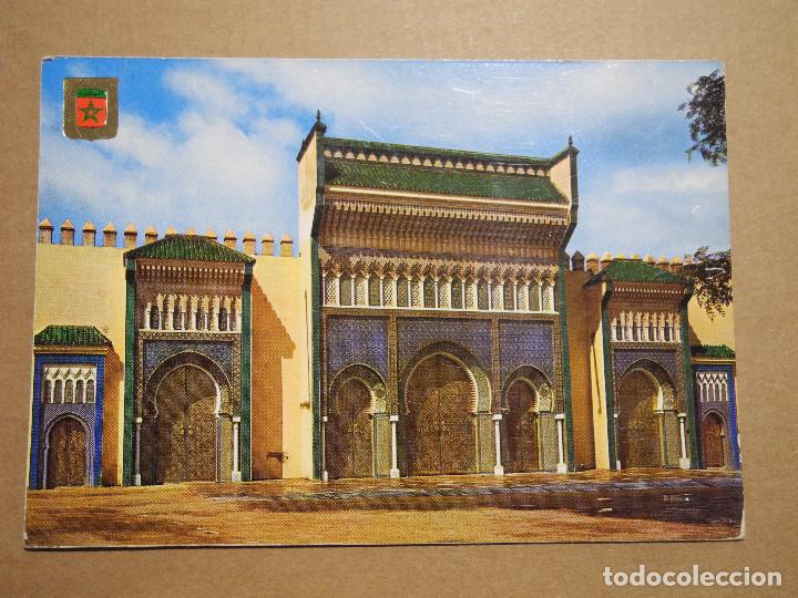 Postales: Fes. Palacio Real. Marruecos. Sin circular - Foto 1