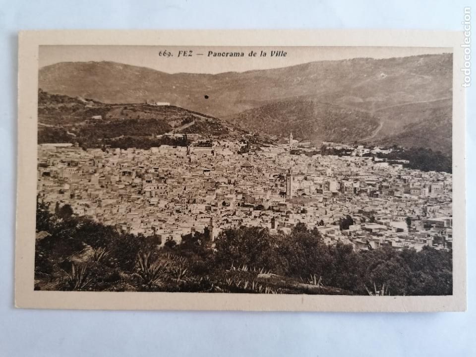 Postales: POSTAL FEZ, PANORAMA DE LA VILLA - Foto 1