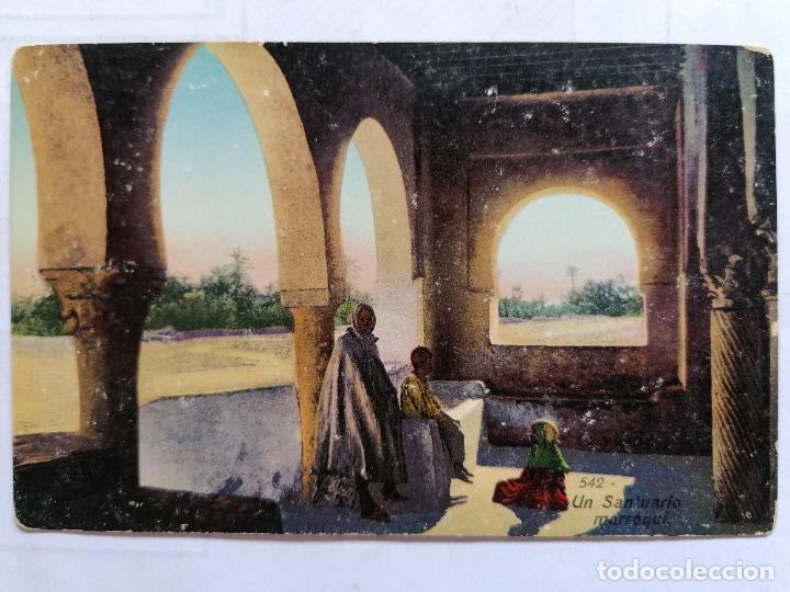 Postais: ANTIGUA POSTAL TUNEZ - UN SANTUARIO MARROQUI, N&ordm; 542