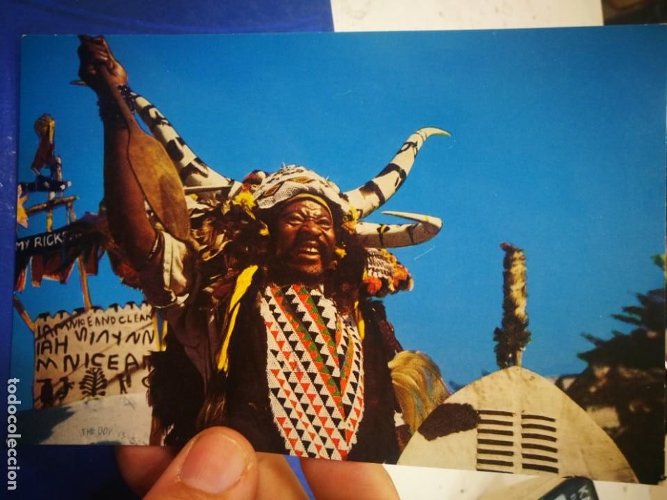 Postales: Postal Sud&aacute;frica Ricksha Boy Suenan Natal S/C