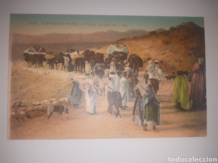 Postcards: SC&Egrave;NES ET TYPES TRIBU EN ROUTE