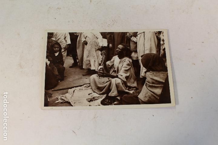 Postais: Antigua Postal 2515 types - le sorcier f&eacute;ticheur - casablanca