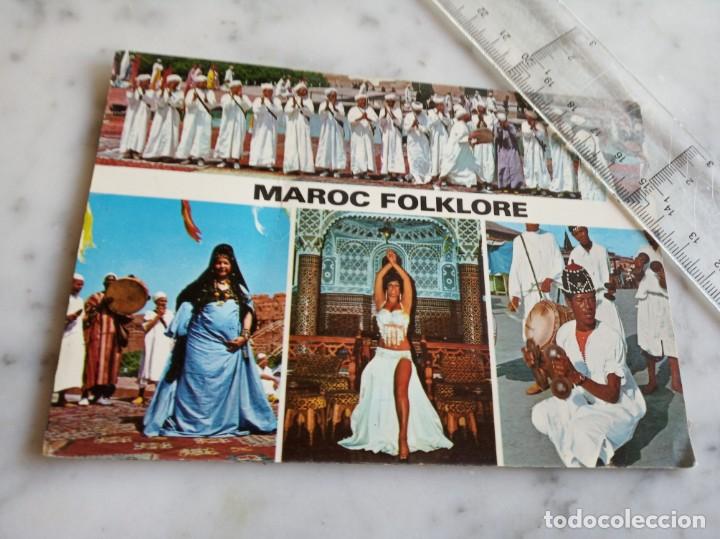 Postales: postal maroc folklore escrita 1976 - Foto 1