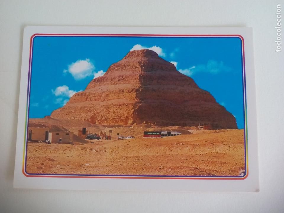 Postales: POSTAL. EGYPYT. EGIPTO, SAKKARA SAKARA PIRAMIDE. SIN CIRCULAR POST CARD