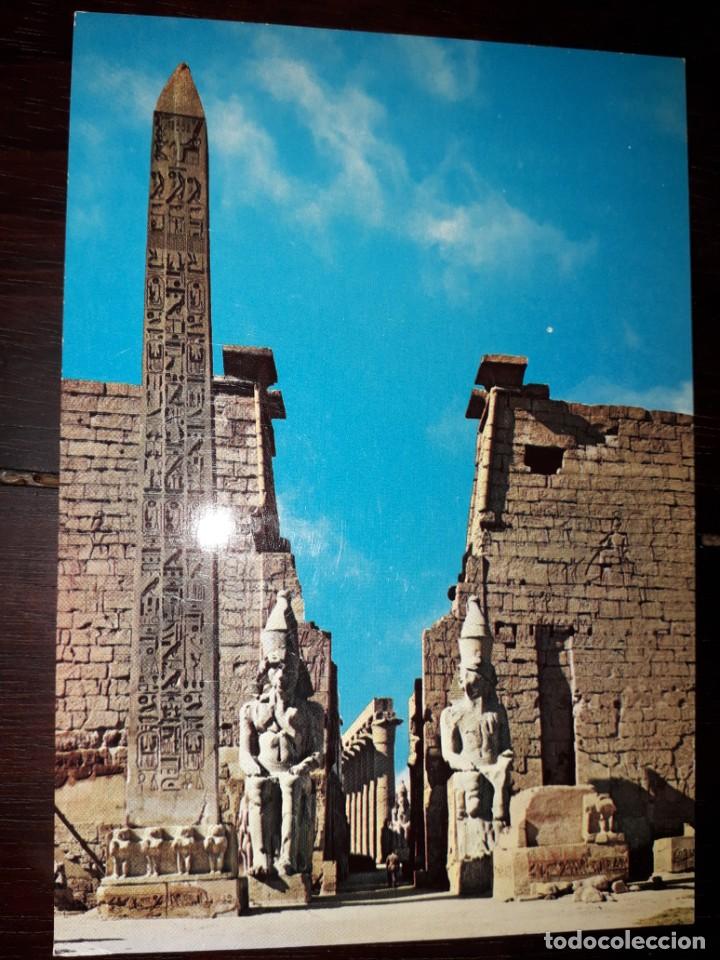 Postales: N&ordm; 50612 POSTAL EGIPTO TEBAS LUXOR TEMPLO - Foto 1