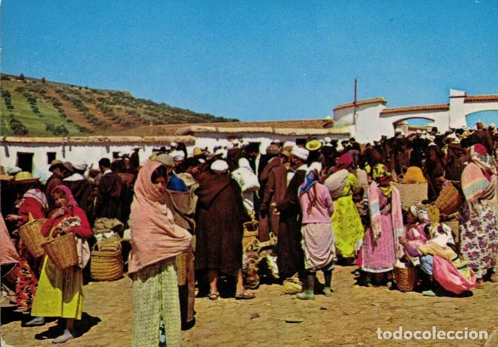 Postales: Marruecos. Zoco Rural. / Postal sin circular - Foto 1