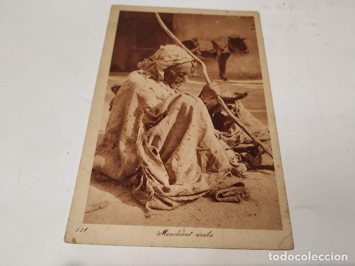 Postales: MARRUECOS - POSTAL MENDIANT ARABE - Foto 1