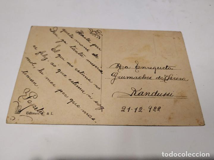 Postales: MARRUECOS - POSTAL MENDIANT ARABE - Foto 2