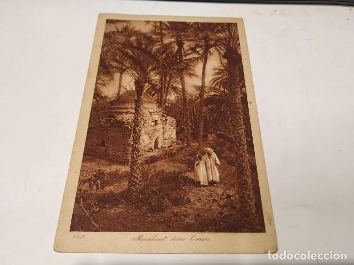Postales: MARRUECOS - POSTAL MARABOUT DANS LOASIS - Foto 1