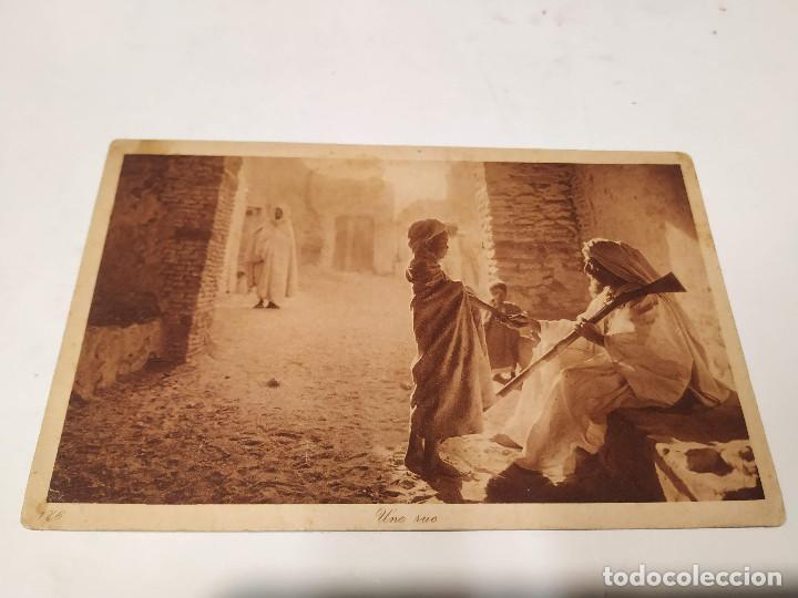 Postales: MARRUECOS - POSTAL UNE RUE - Foto 1
