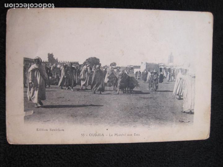 Postcards: OUDJA-LE MARCHE AUX BOIS-POSTAL ANTIGUA-VER FOTOS-(77.815)