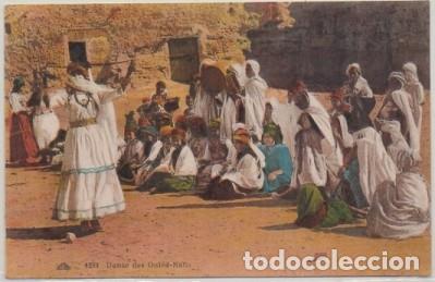 Cartes Postales: POSTAL DE AFRICA. DANCE DES OULED-NAFLS   P-AFyMA-563