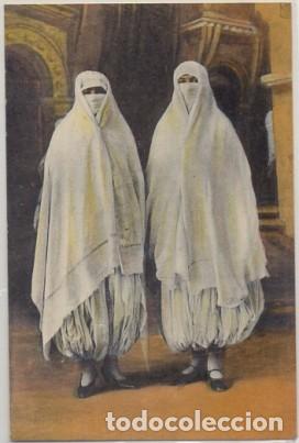 Cartes Postales: POSTAL DE AFRICA. ARGELIA. TIPOS DE MUJER ARABE   P-AFyMA-572