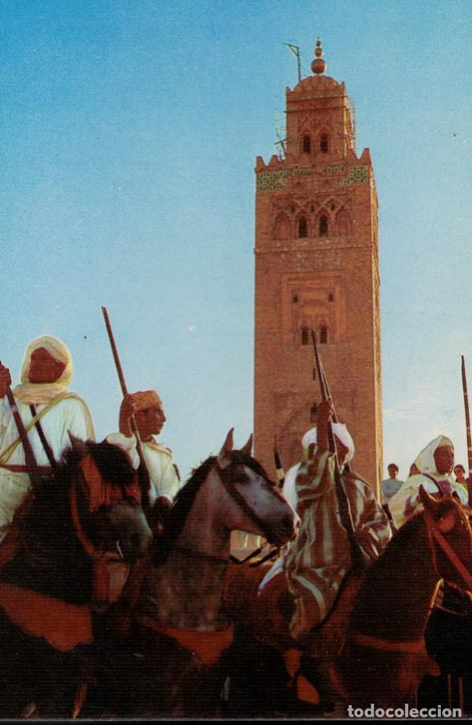 Postales: Marruecos. Carga de Jinetes - Foto 1