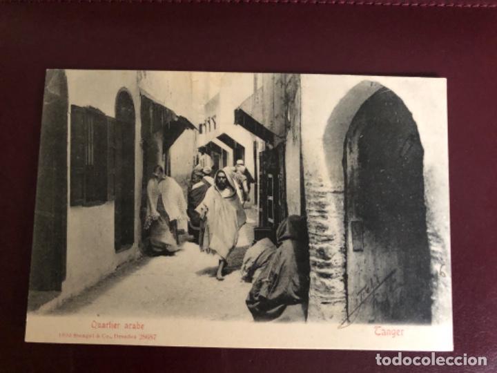 Postales: Quartier arabe. T&aacute;nger. Circulada. Sin dividir - Foto 4