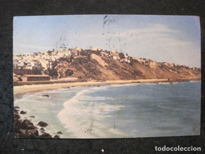 Postkarten: TANGER-LA VILLE ANCIENNE-CIRCULADA CORREO AEREO TANGER-POSTAL ANTIGUA-(84.574)