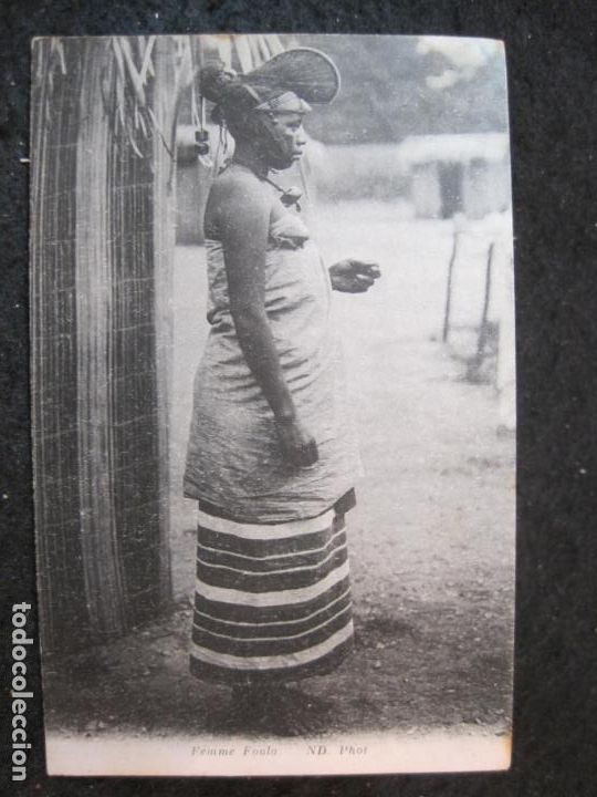 Postais: FEMM NOULA-MUJER NEGRA-ND PHOT-POSTAL ANTIGUA-(89.370)