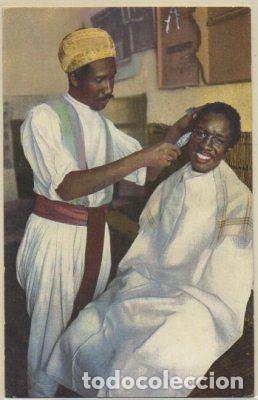 Cartoline: POSTAL DE MARRUECOS. BARBERO MARROQUI P-AFyMA-725
