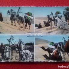 Postales: ANTIGUA POSTAL POST CARD ESCENAS DE MARRUECOS VIEWS VUES VISTAS MAROC MOROCCO CAMELLOS DESIERTO ETC.. Lote 325722223