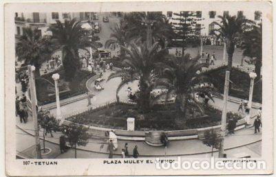 Cartoline: POSTAL DE MARRUECOS. TETUAN. PLAZA MULEY EL MEHDI P-AFyMA-767