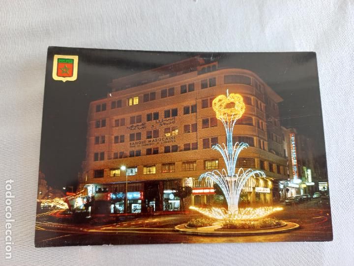 Cartoline: N&ordm; 40 TANGER. PLAZA DE FRANCIA. MARRUECOS EDICIONES FISA. ESCUDO DE ORO. A&Ntilde;OS 60 POSTAL S/C