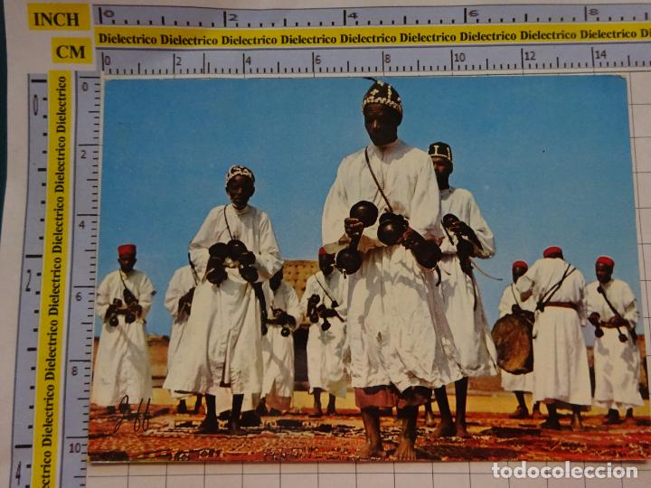 Postales: POSTAL DE MARRUECOS. MARRAKECH DANZAS FOLKLORE T&Iacute;PICO. 570 - Foto 1